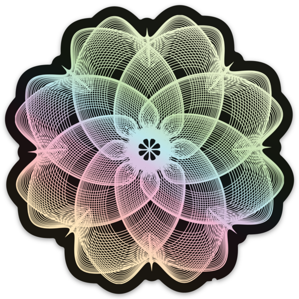 Generative Stickers - 4 inches