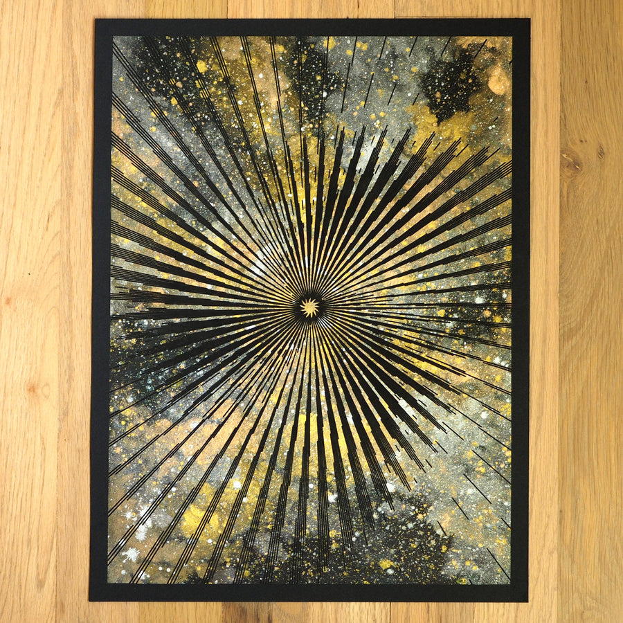 Wabi-Sabi Space Painting - Limited Edition of 1