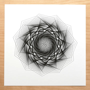 Wild Curves Pen Plot