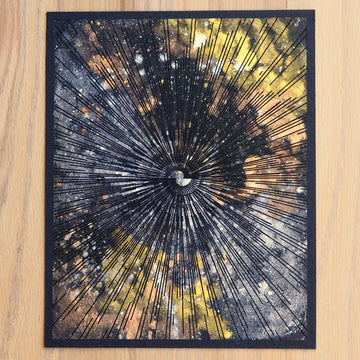 Cosmic Spin Plotter Art - Limited Edition of 1