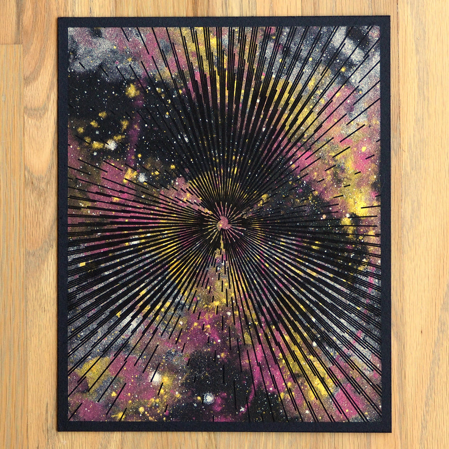 Hyperdrive Plotter Art - Limited Edition of 1