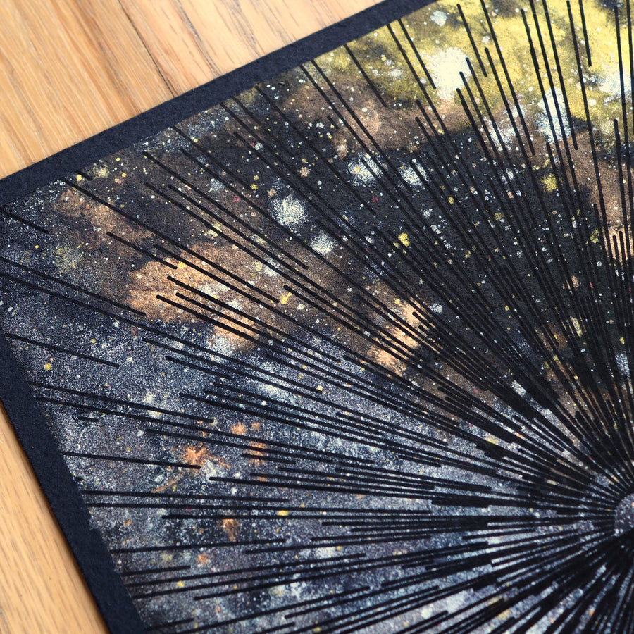 Cosmic Spin Plotter Art - Limited Edition of 1