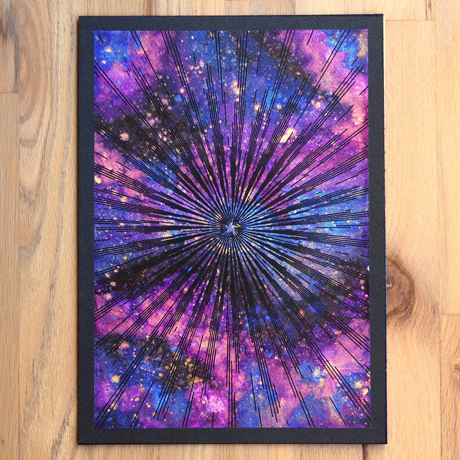 Phantom Galaxy Plotter Art - Limited Edition of 1