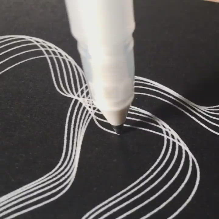 Sea Anemone Plotter Art - Limited Edition of 6