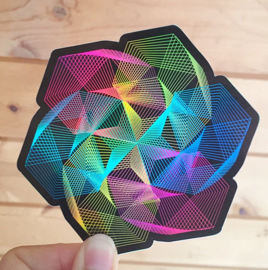 Generative Stickers - 4 inches