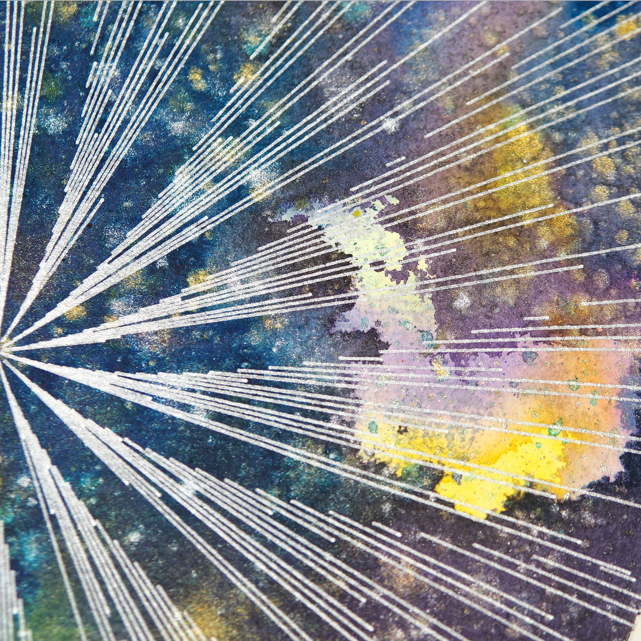 Cosmic Rays Plotter Art - Limited Edition of 1 – Dirt Alley Design