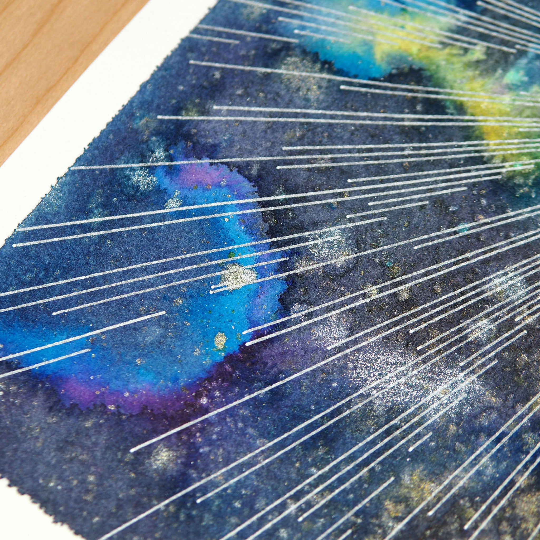 Cosmic Rays Plotter Art - Limited Edition of 1 – Dirt Alley Design