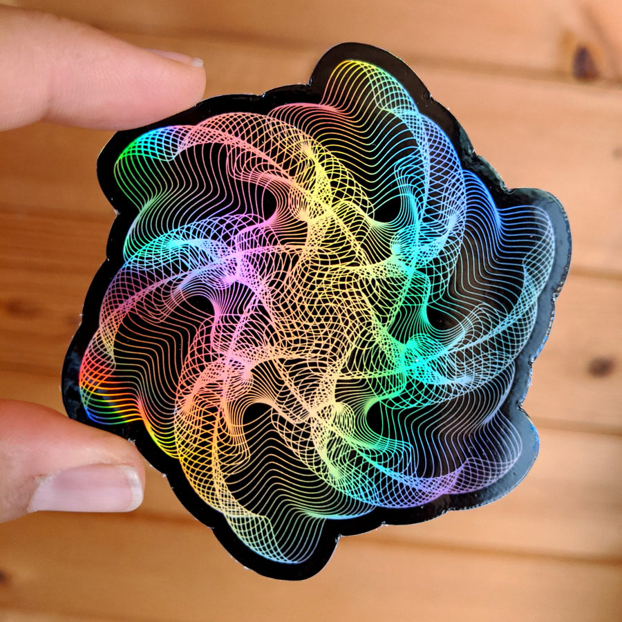 Generative Stickers - 3 inches