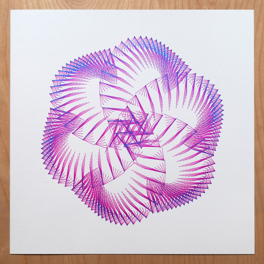 Kusudama Print - Limited Editions of 1 - Black Girls Code Donation
