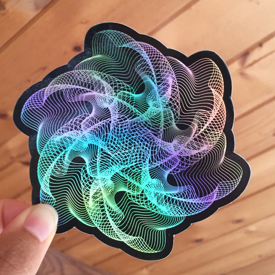 Generative Stickers - 4 inches