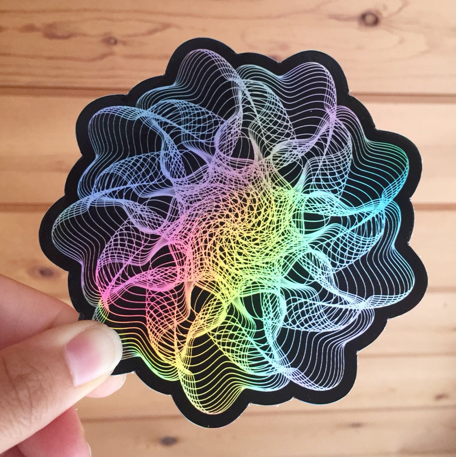 Generative Stickers - 4 inches