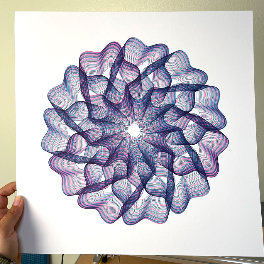 How to Create a Light Painting Spirograph with Light Pens