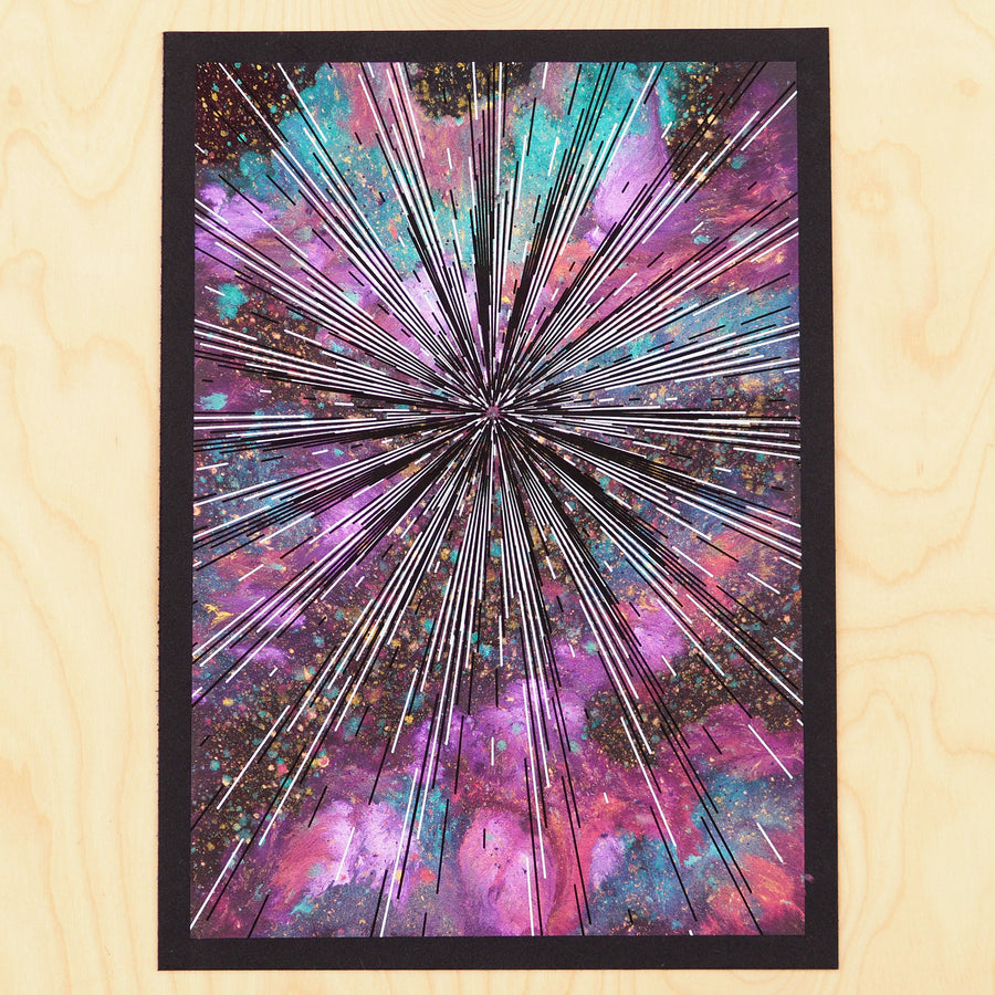 Hyper Space Plotter Art - Limited Edition of 1