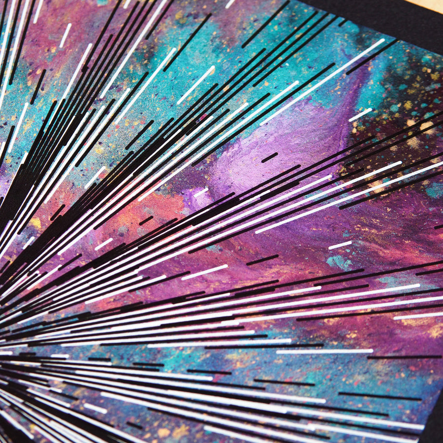 Hyper Space Plotter Art - Limited Edition of 1