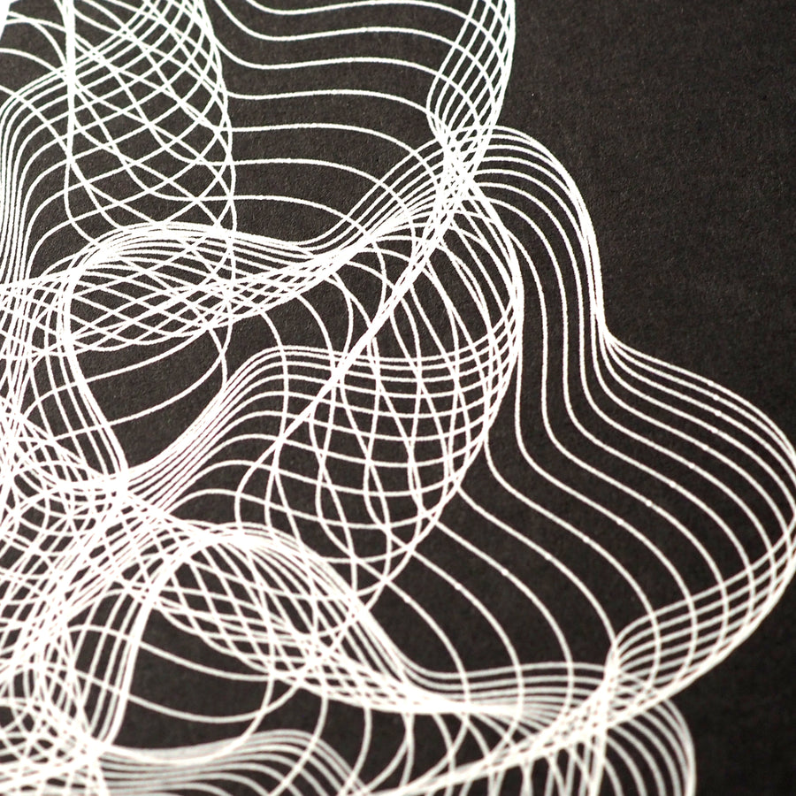 Sea Anemone Plotter Art - Limited Edition of 6