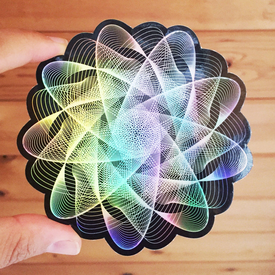 Generative Stickers - 4 inches