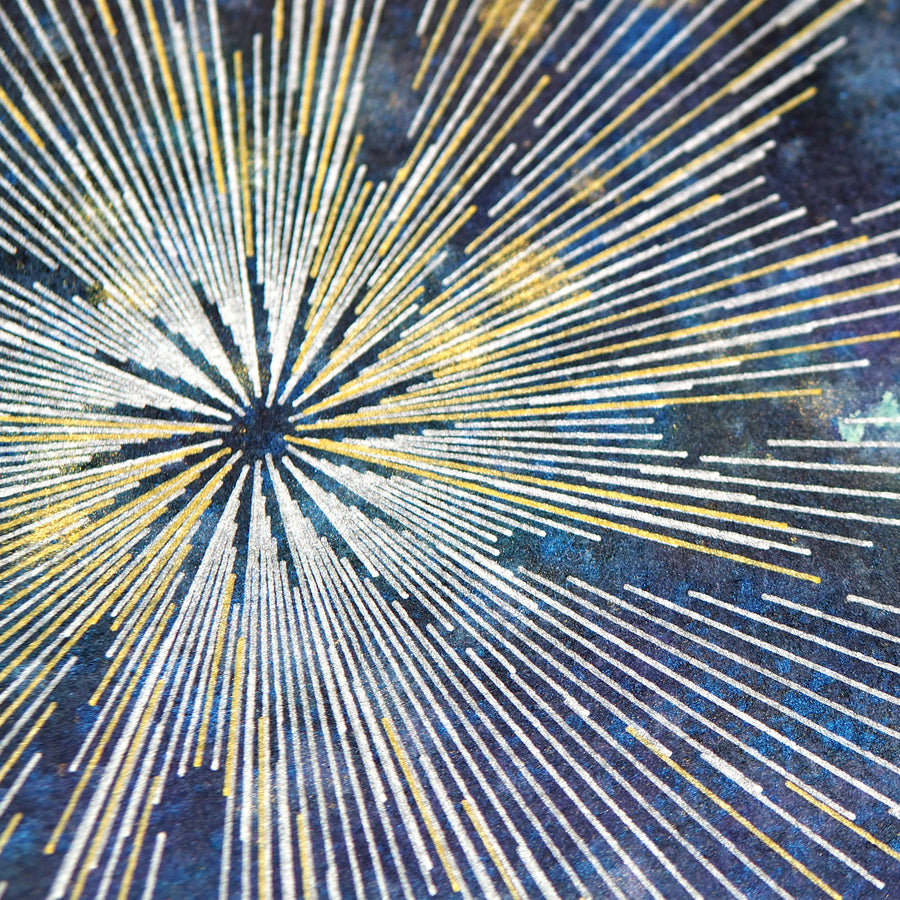 Space Vortex Plotter Art - Limited Edition of 1