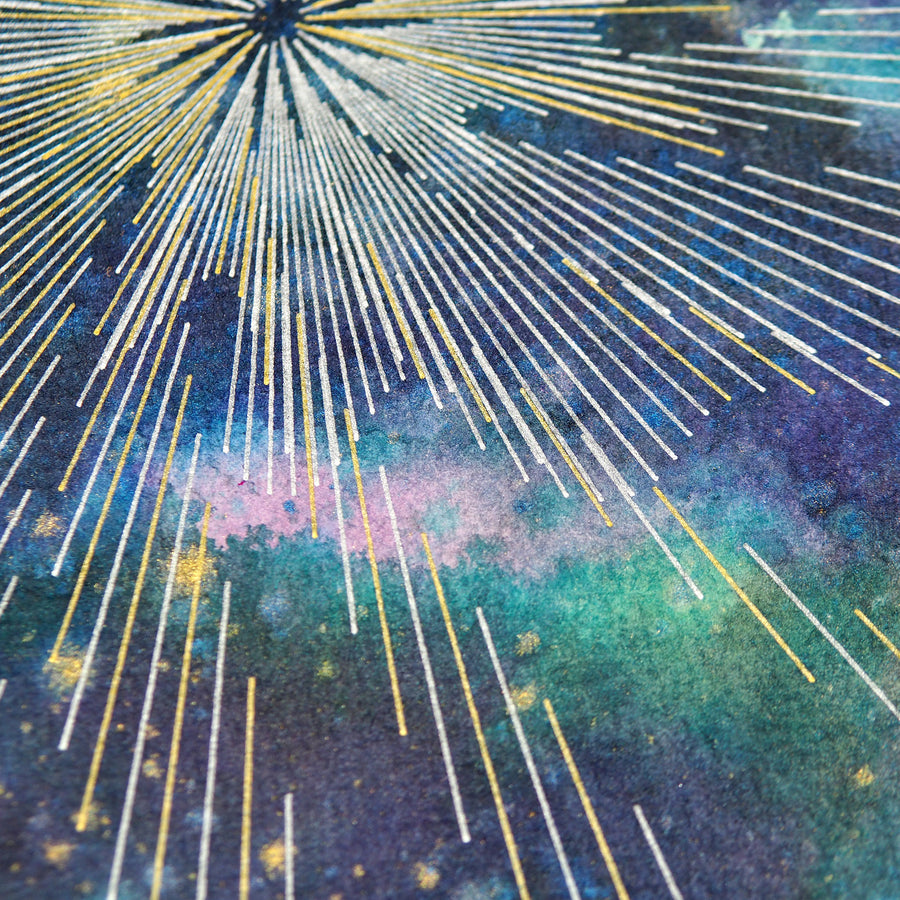 Space Vortex Plotter Art - Limited Edition of 1
