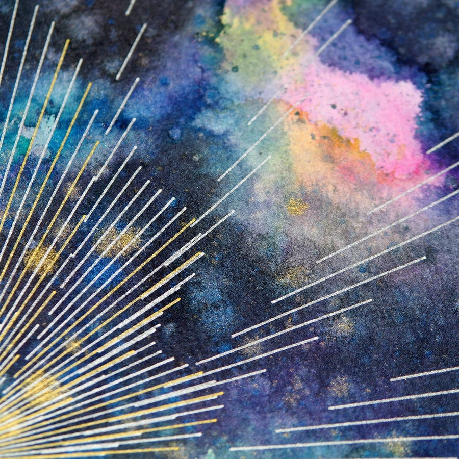 Space Vortex Plotter Art - Limited Edition of 1