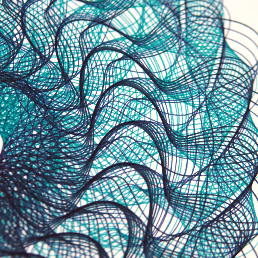 Teal Sunflower Print - Limited Edition of 2